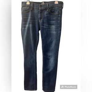 7 for All Mankind jeans size 28 medium wash premium denim.
